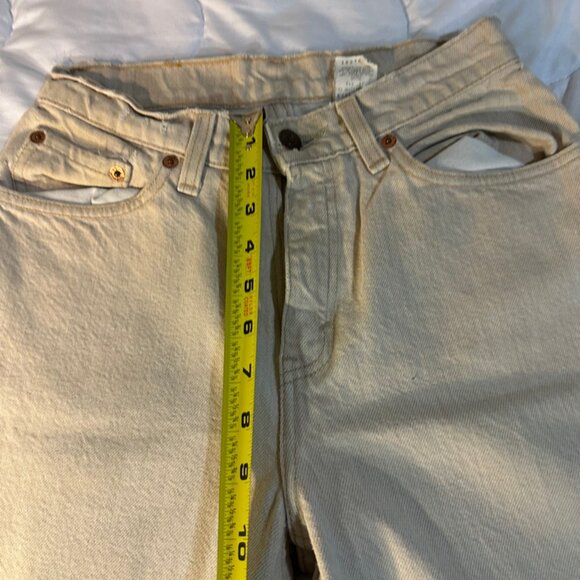 Levis 512 Vintage Size 0 Inseam 26 inches Tapered Made in USA 1994 - Picture 5 of 11